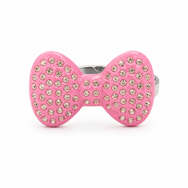 Pink Bow Ring