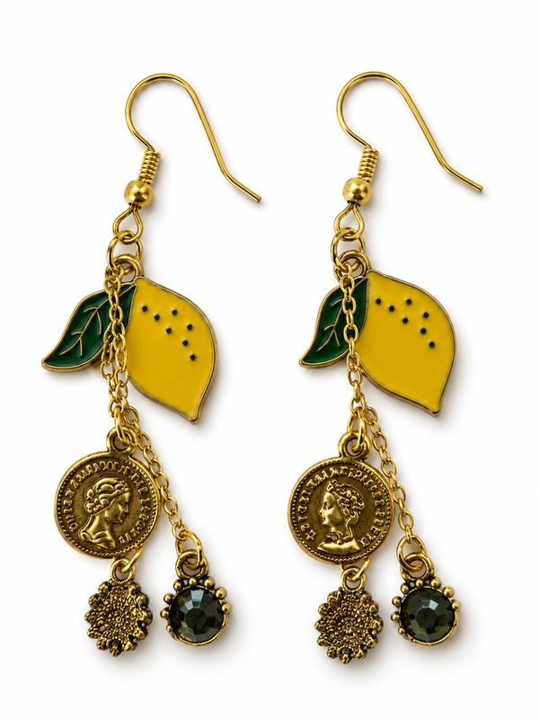 Lemon Earrings