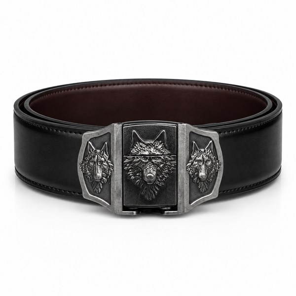 Three Wolf Lighter Belt