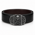 Skull Star Lighter Belt