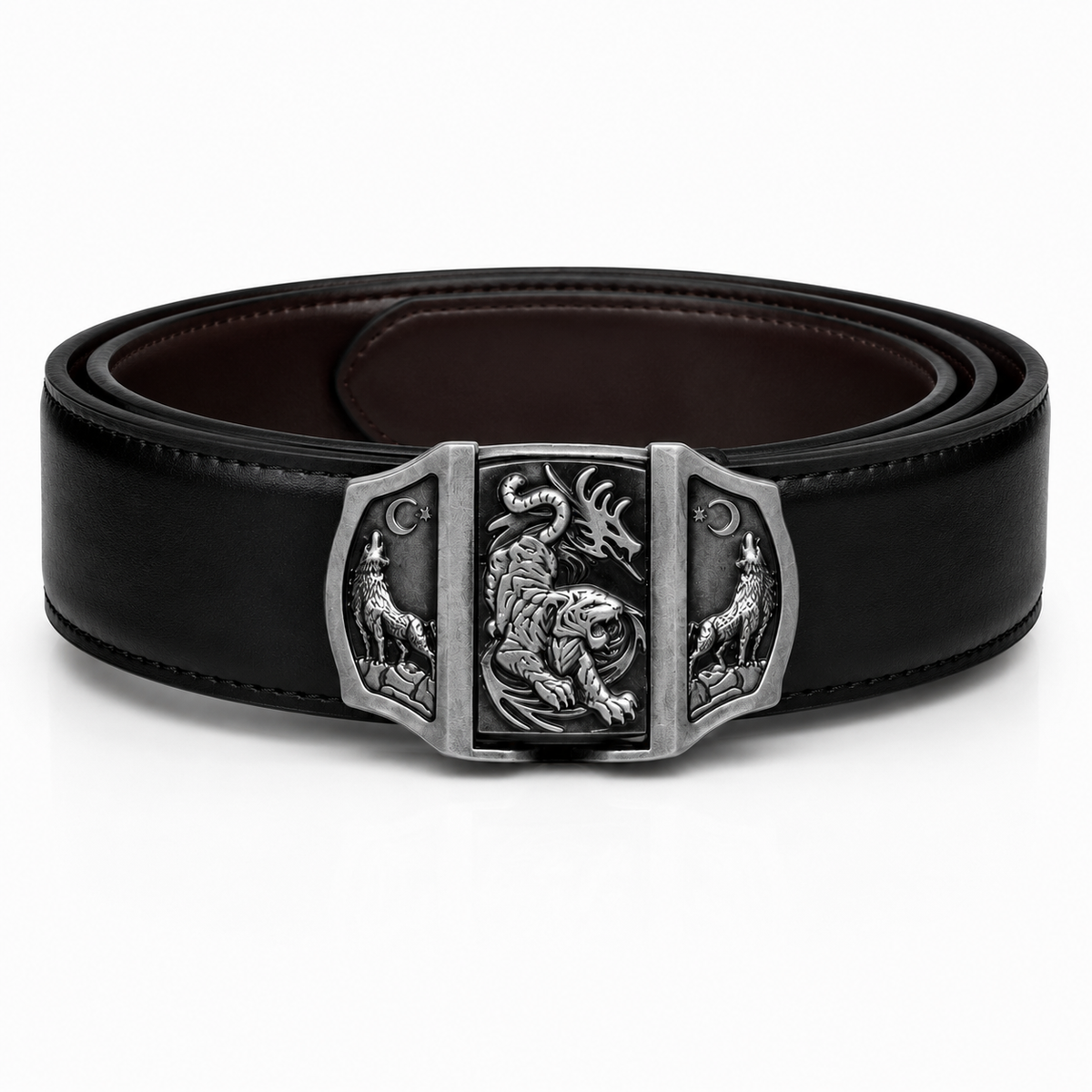 Tiger Lighter Belt