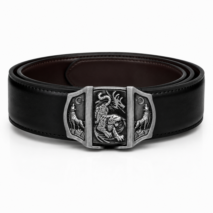 Tiger Lighter Belt