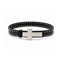 Cross Studded Belt