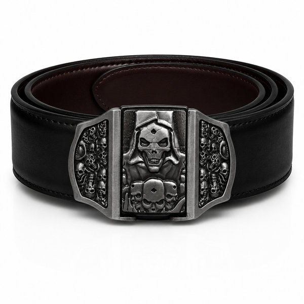 Skull Shot Lighter Belt