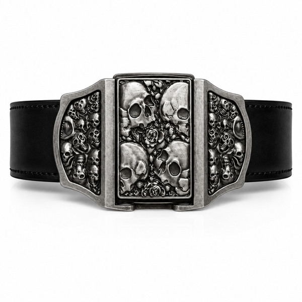 Skulls Lighter Belt
