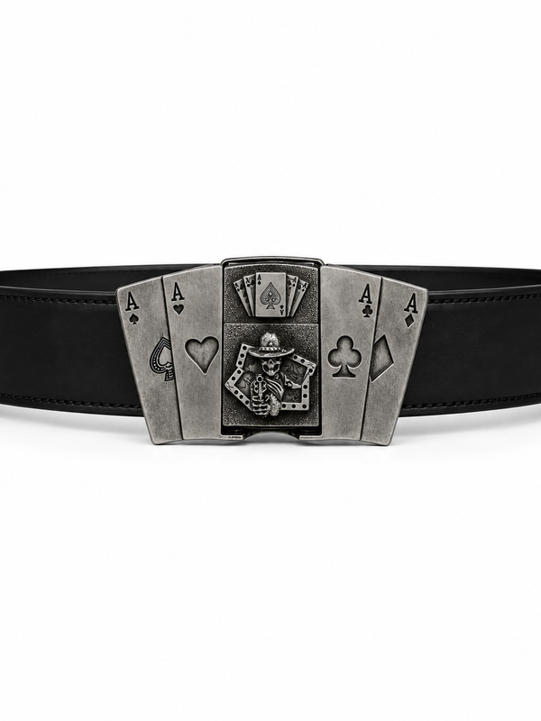 Ace Skull Lighter Belt