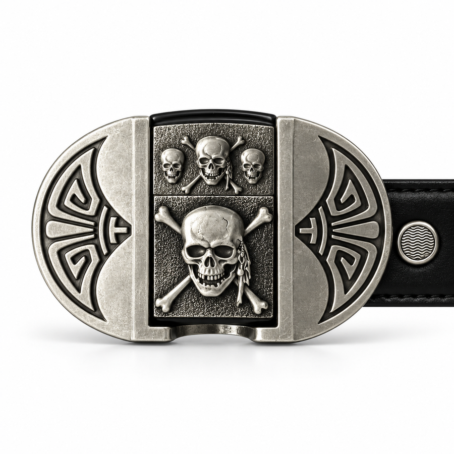 Abstract Lighter Belt