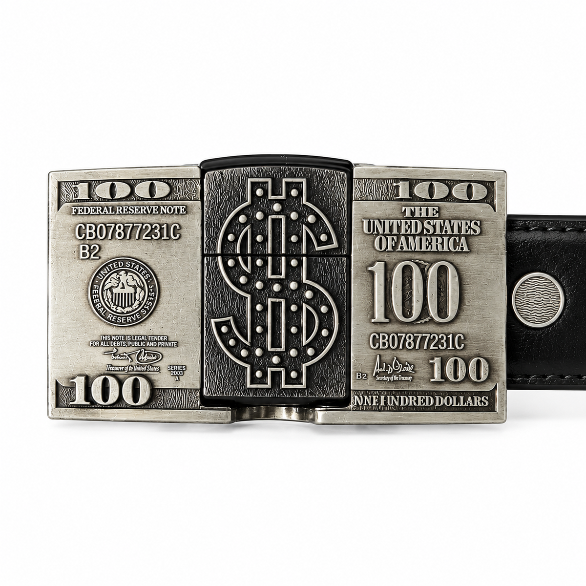100$ Lighter Belt