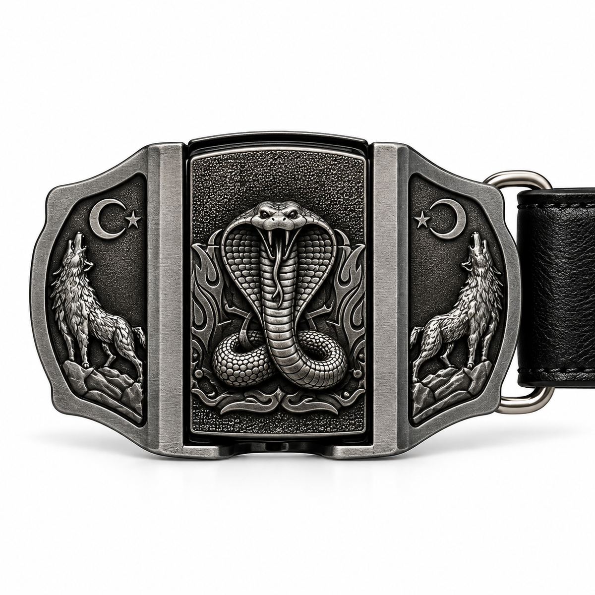 Lone Wolf Lighter Belt