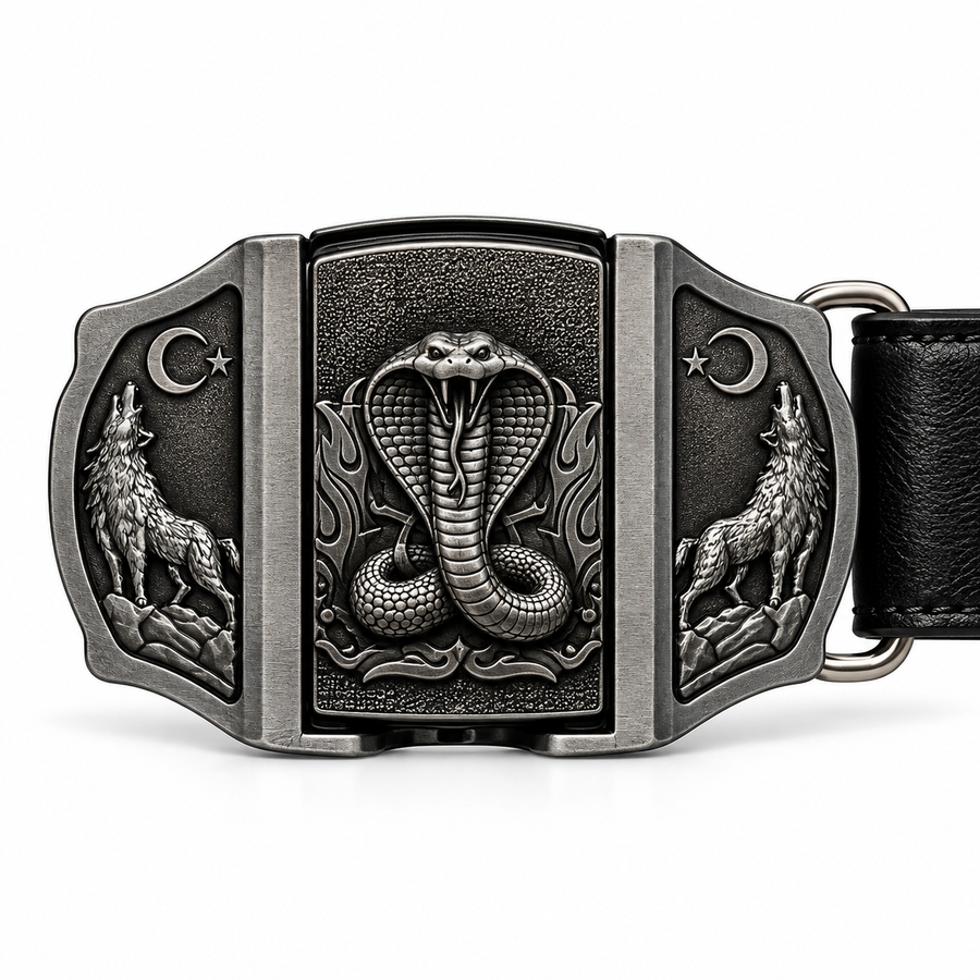 Lone Wolf Lighter Belt