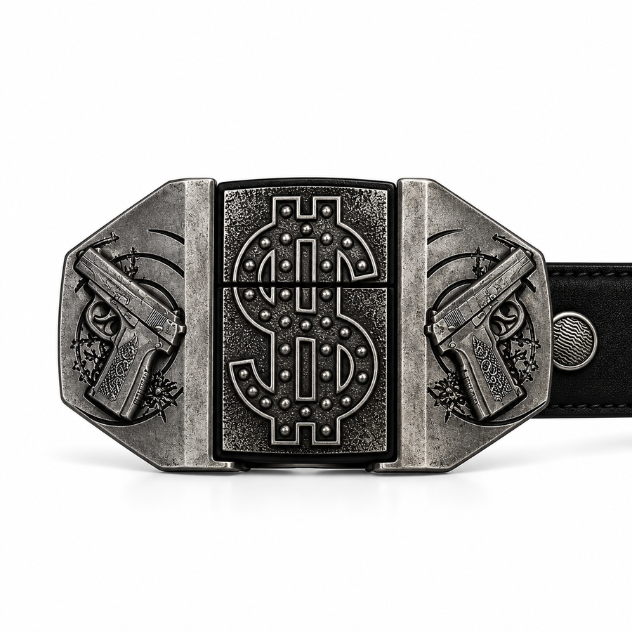 Gun $ Lighter Belt