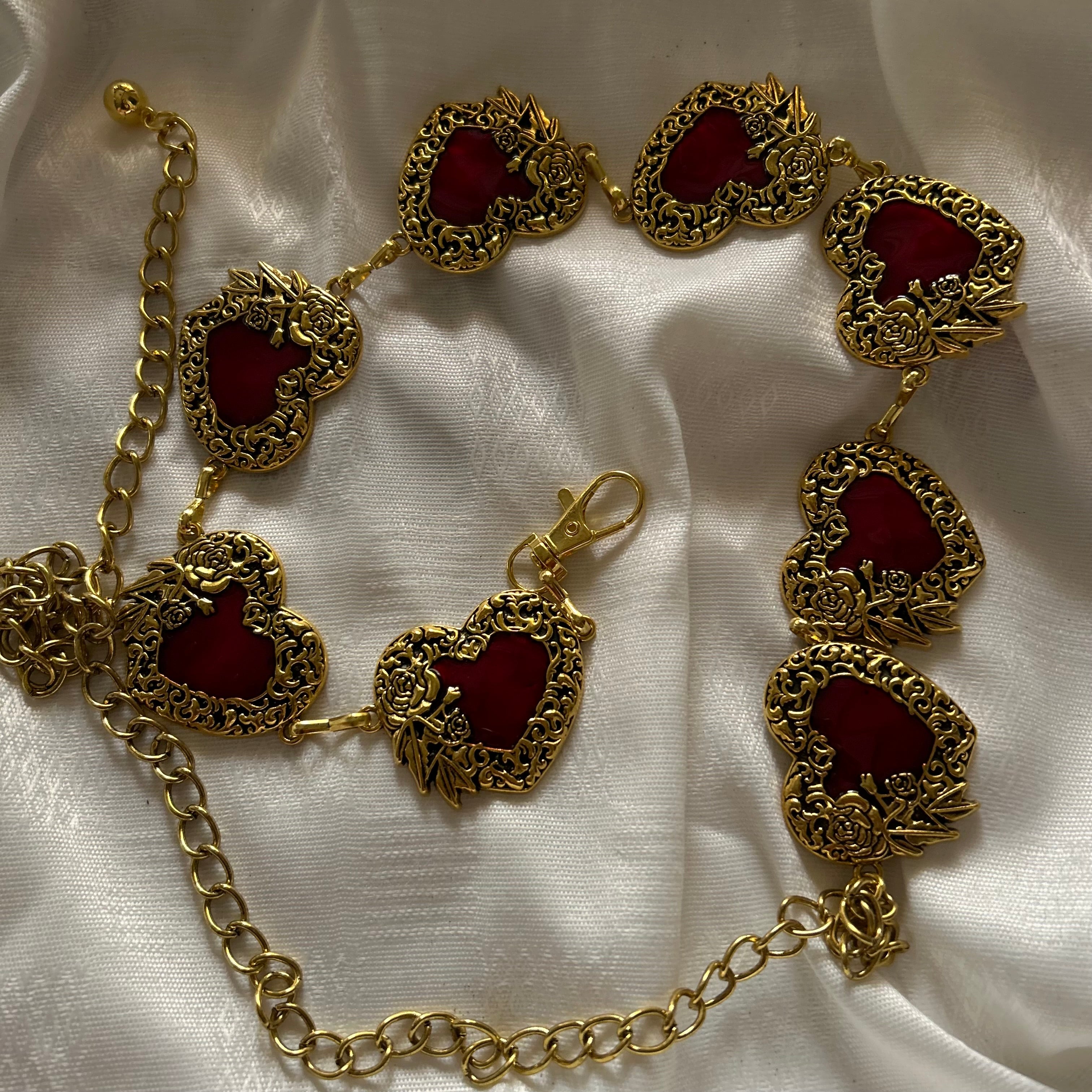 Gothic Heart Waist Chains
