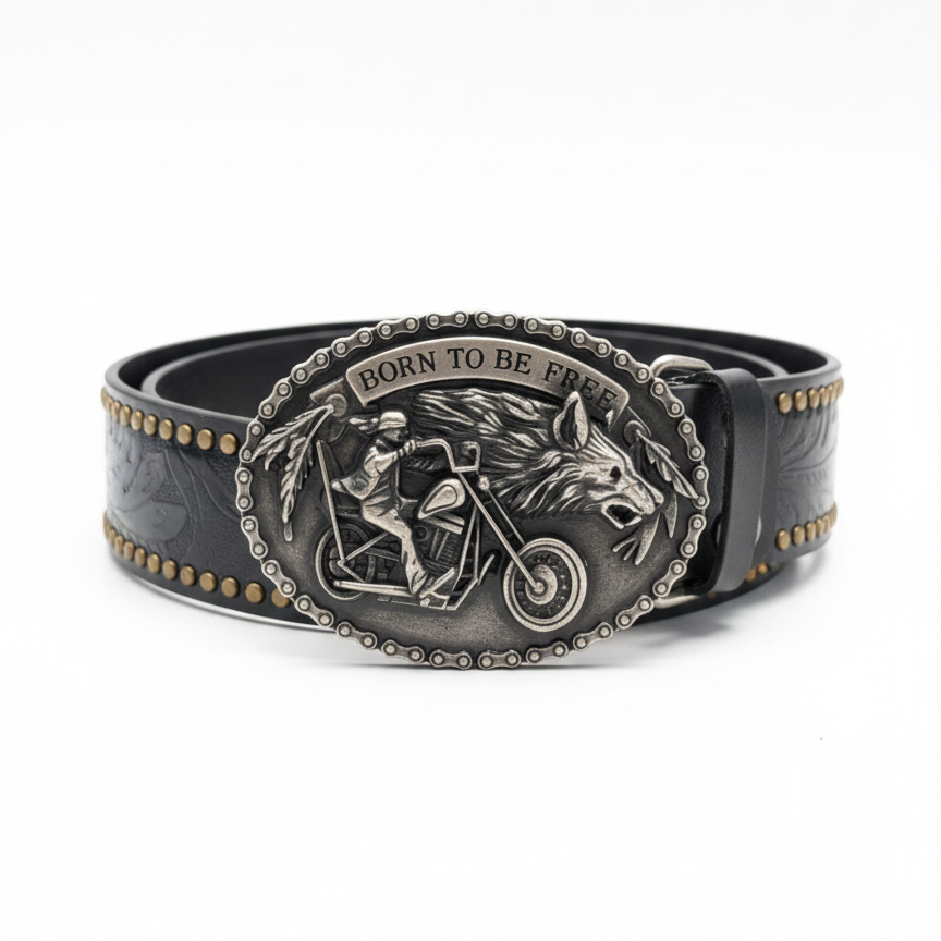 "Born To Be Free" Belt