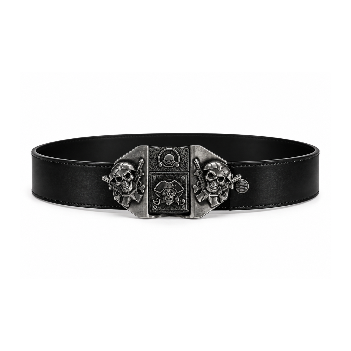 GunMetal Pirate Lighter Belt