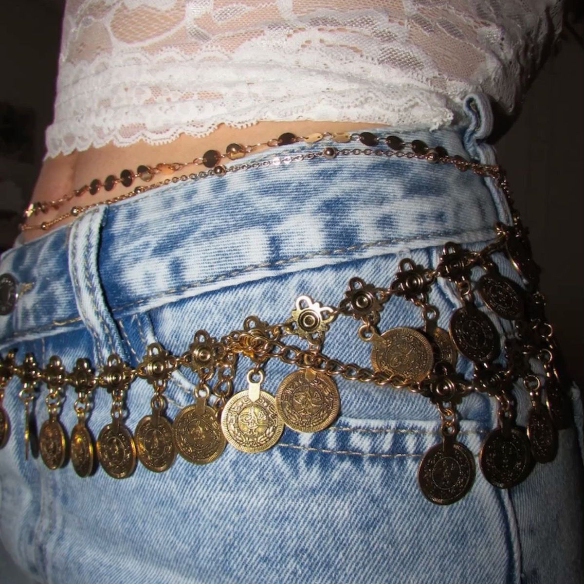 Coin Dangle Chain