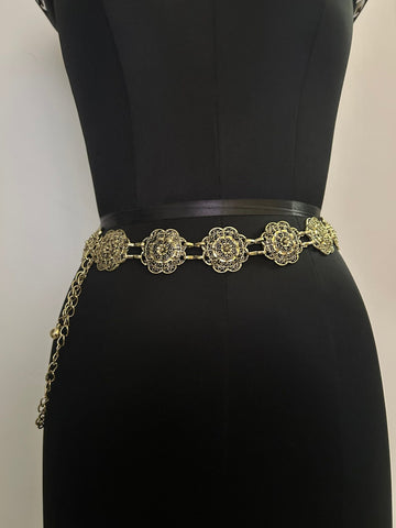 Gold Flower Chain