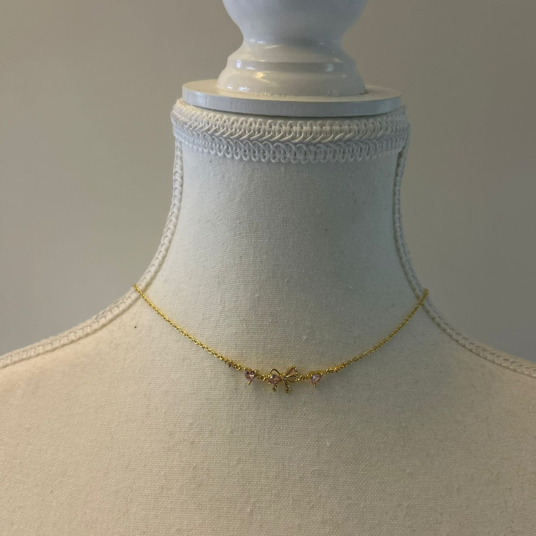 Tara Bow Zircon Necklace