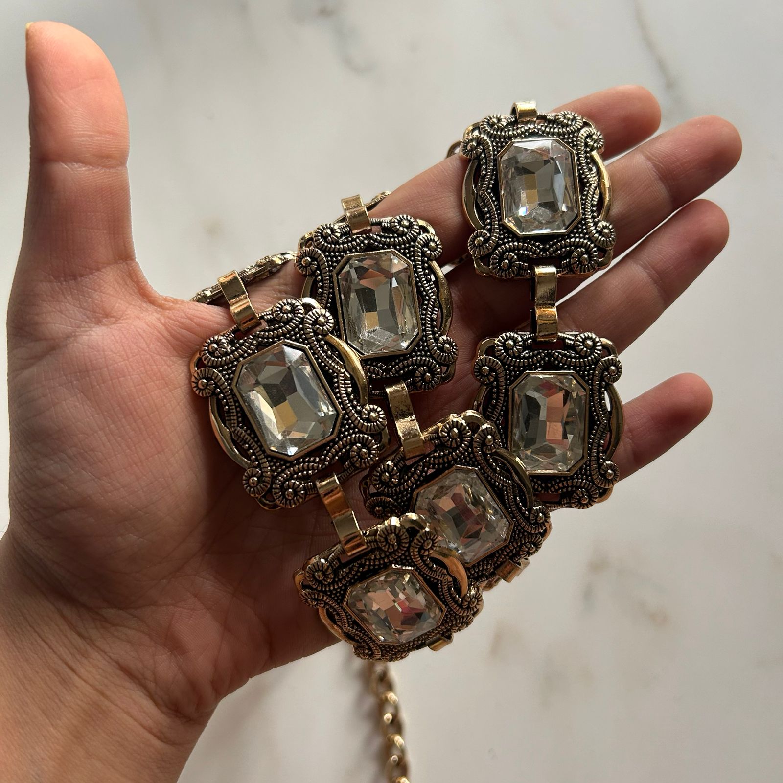 Gemstone Waist Chain