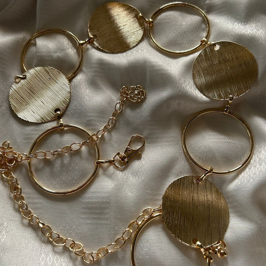 Metal Disc Waist Chain