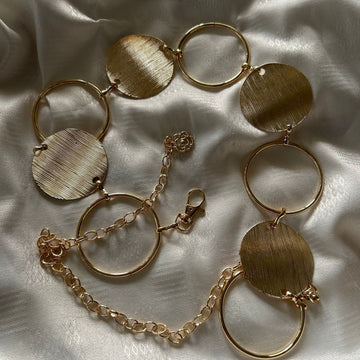 Metal Disc Waist Chain