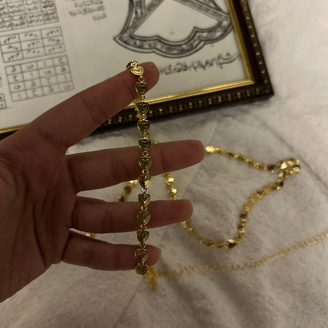 Plain Heart Dainty Chain
