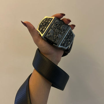 Skulls Lighter Belt