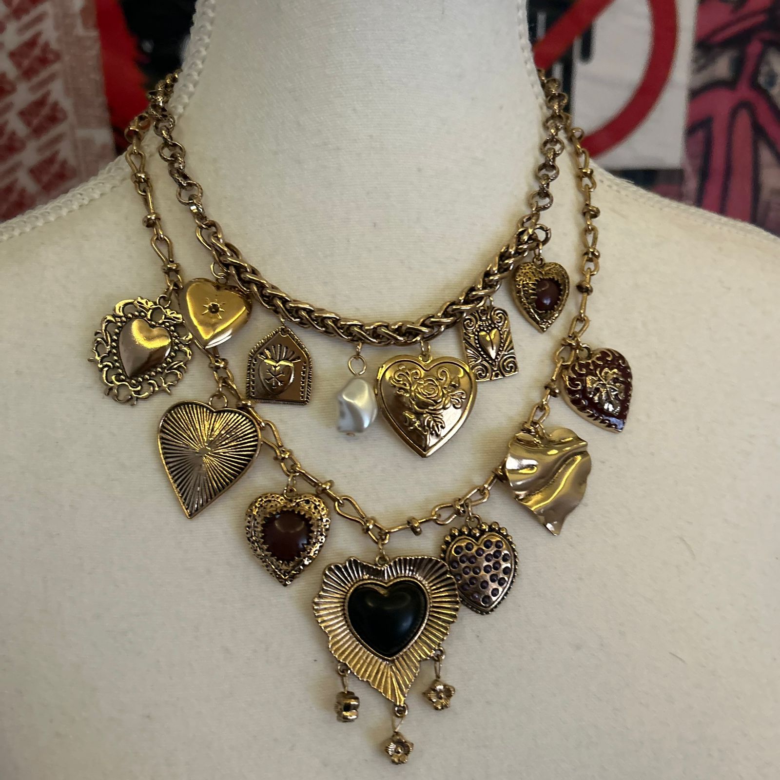 Heart Charm Set
