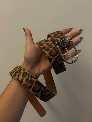 Simple Cheetah Belt