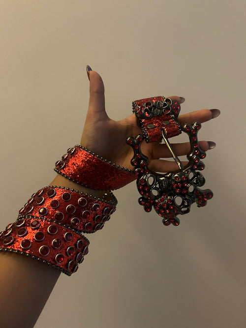 Prism Jewel Buckle Belts