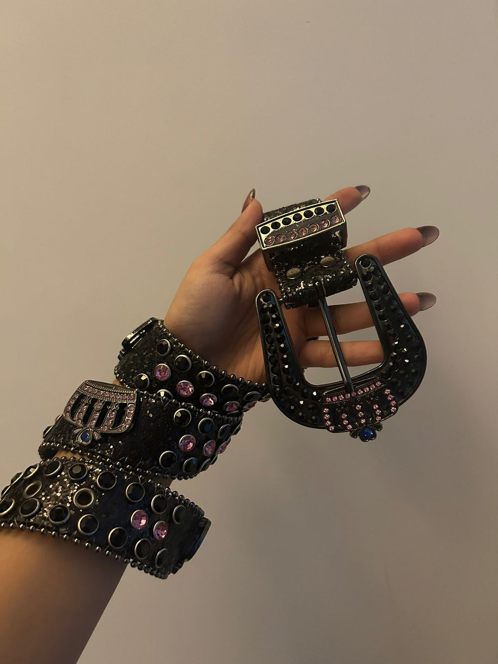 Prism Jewel Buckle Belts