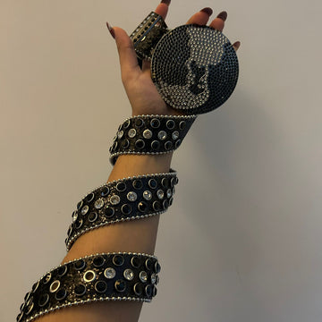 Earth Studded Belt