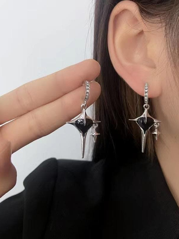 Y2k Star Earrings