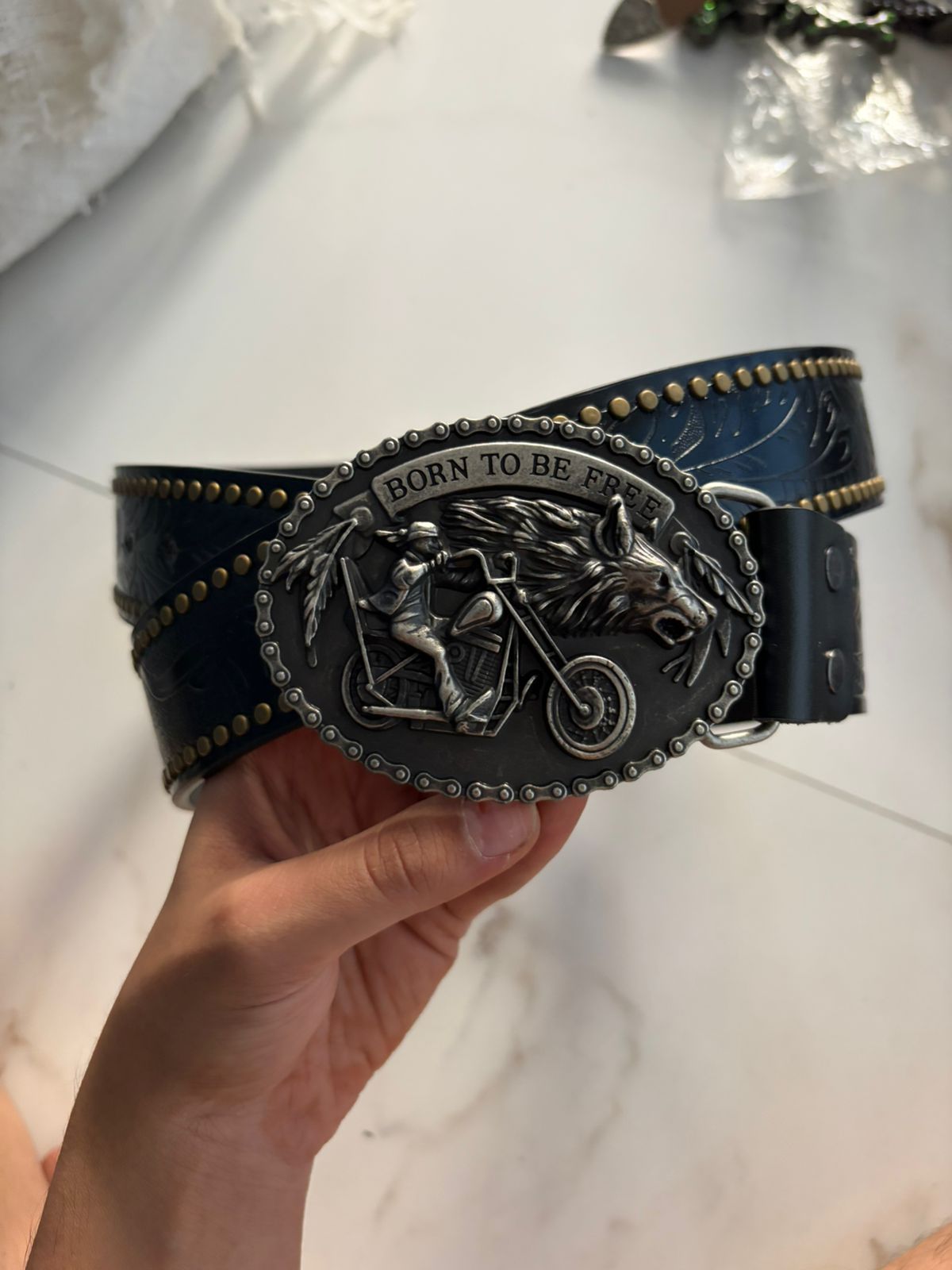 "Born To Be Free" Belt
