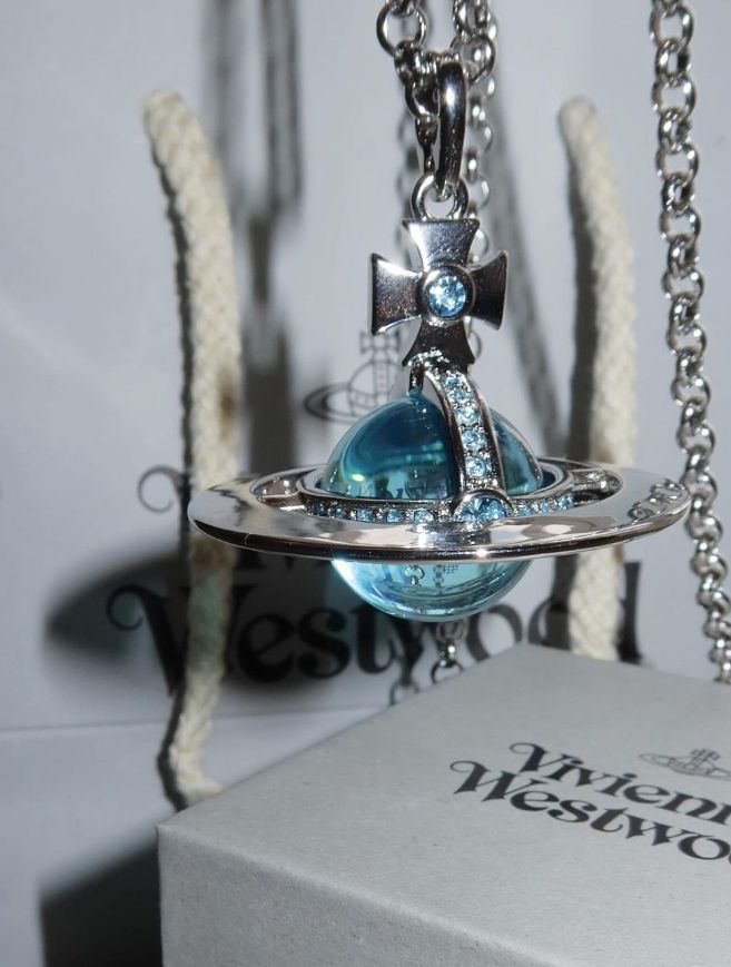 Vivi Blue Engraved Orb