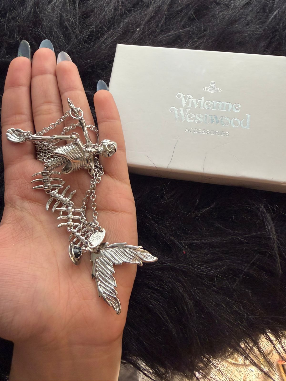 VW Skeleton Necklace