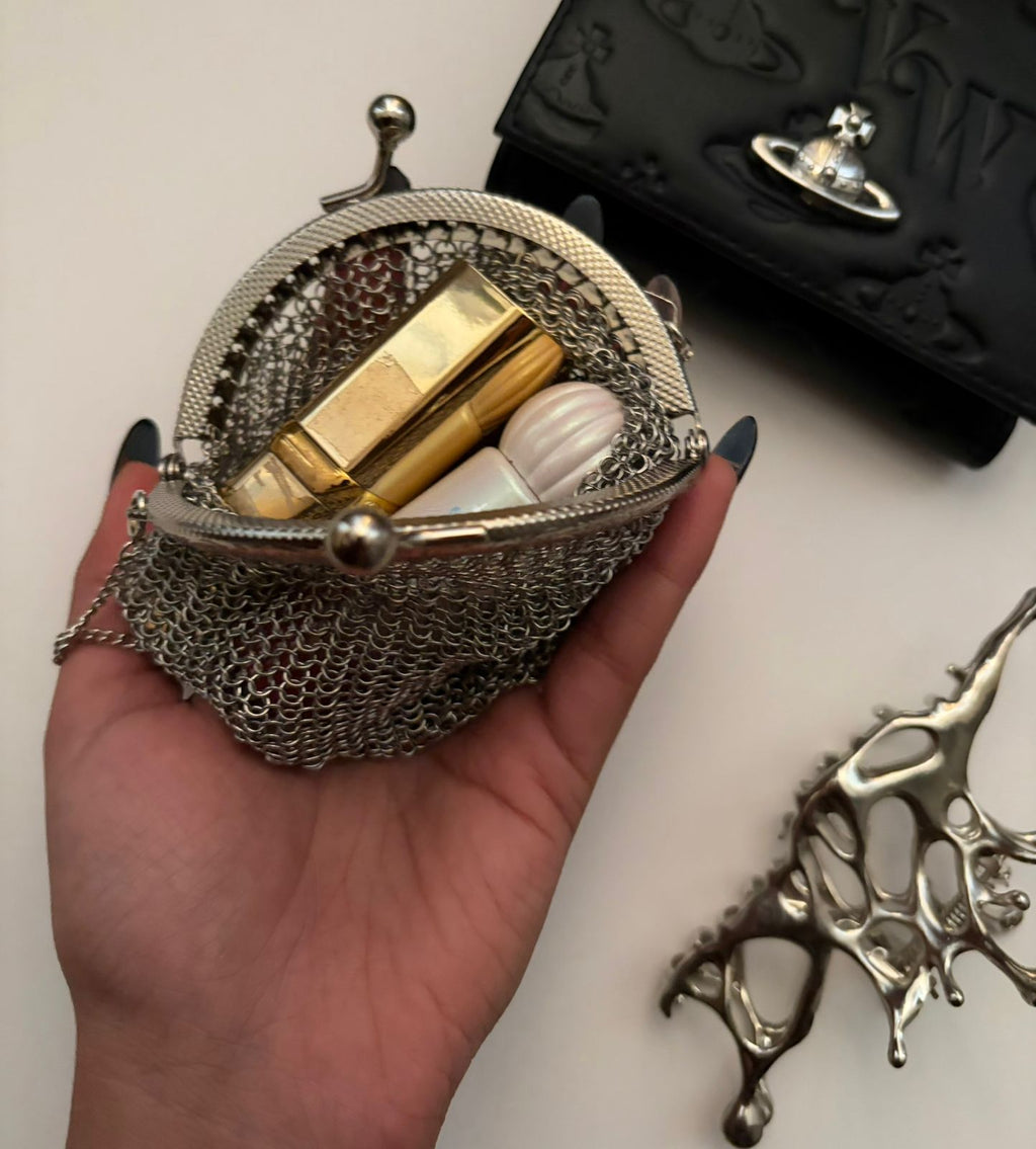 Chainmail Mesh Purse