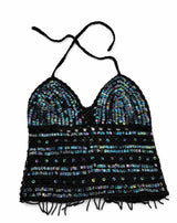 Sequin Knit Bralette