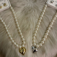Pearl Single Heart