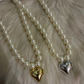Pearl Single Heart