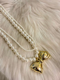 Bow Pearl Set
