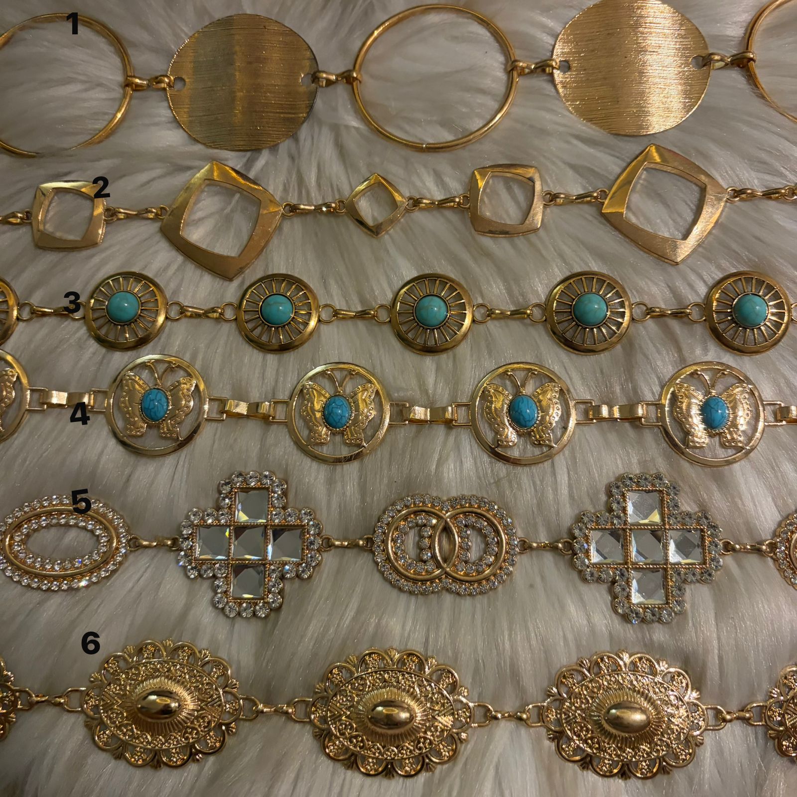 Rose Gold Waist Chains