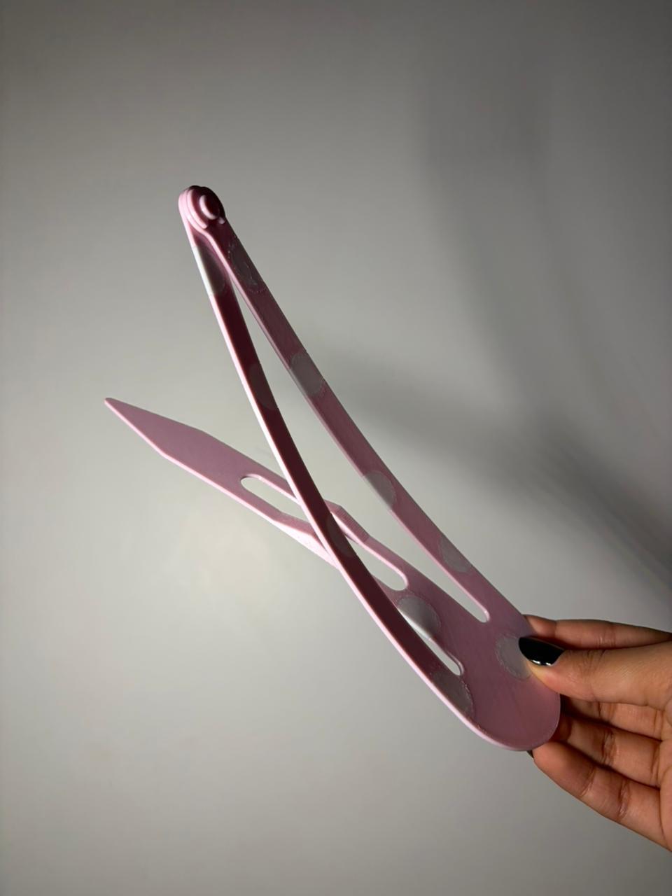 Large Pink Clip
