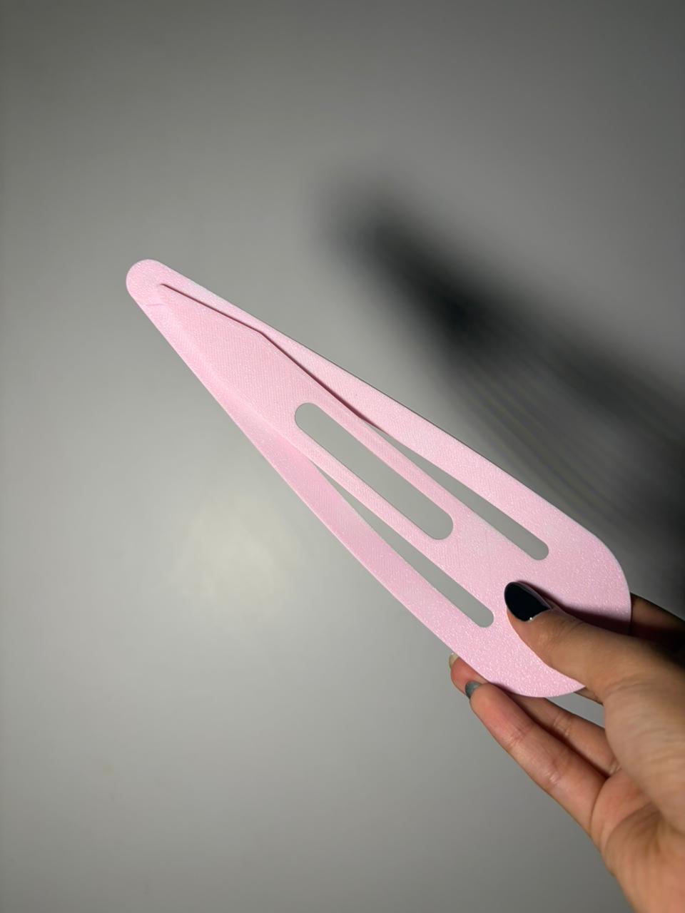 Large Pink Clip