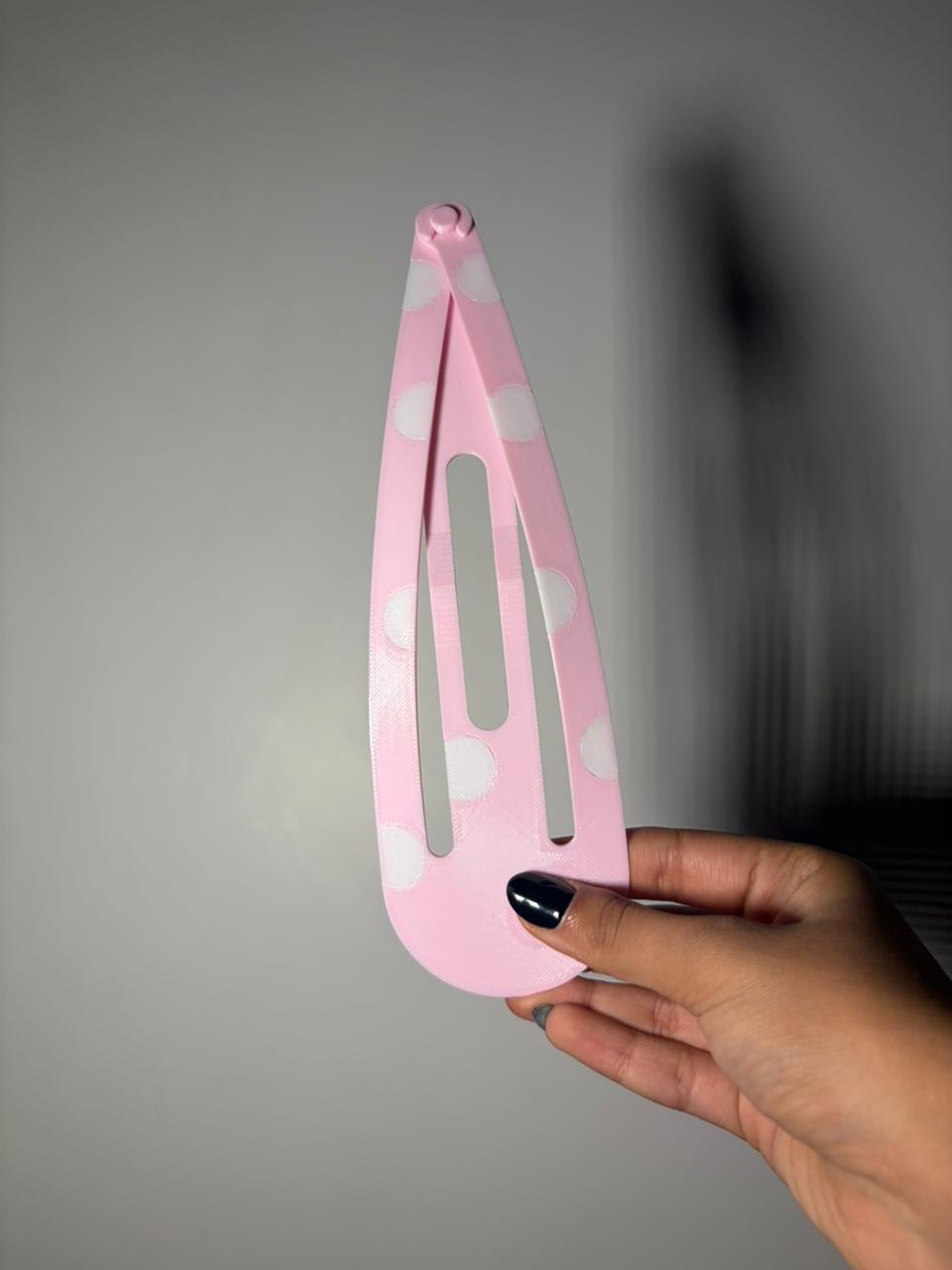 Large Pink Clip