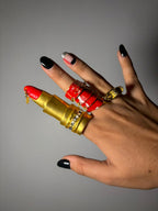 Red Armour Ring