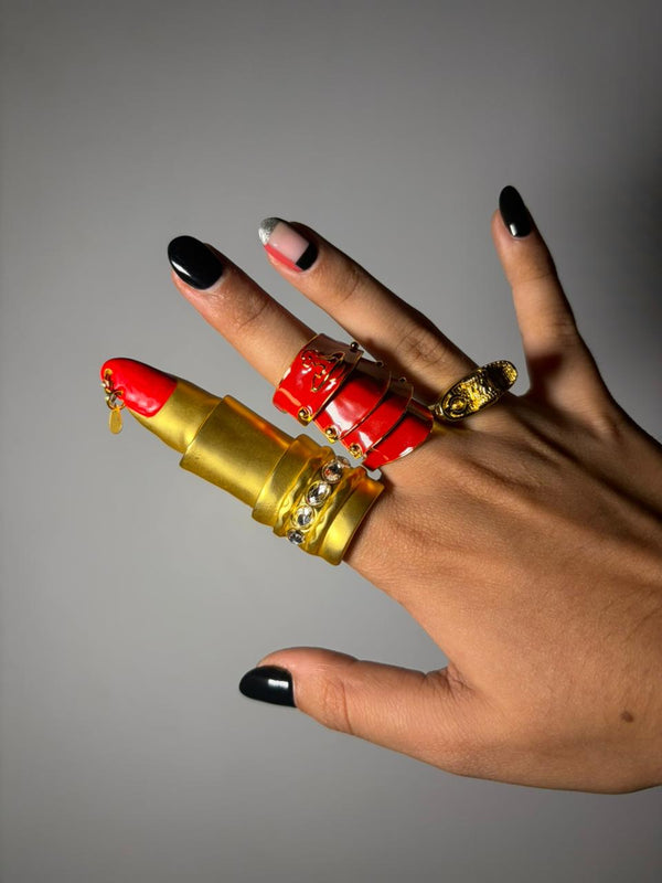 Red Armour Ring