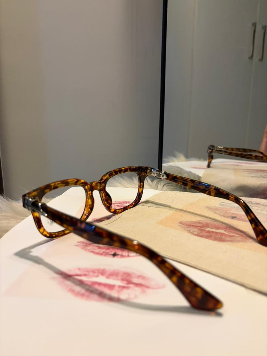 Cheetah Print Glasses