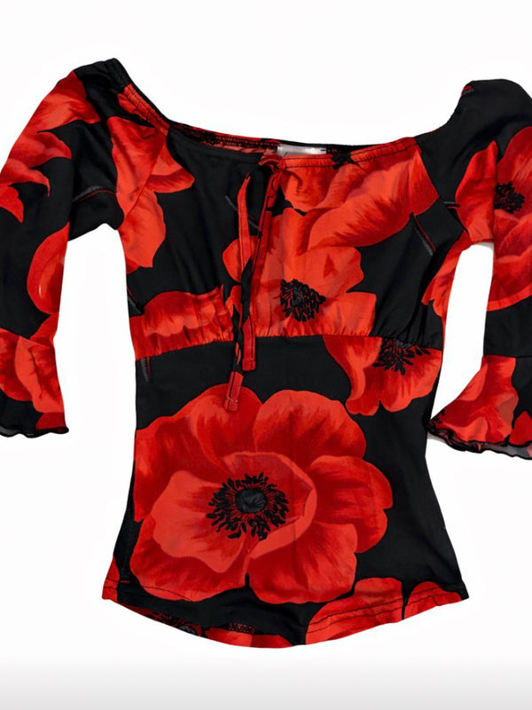 Rose Bustier Top