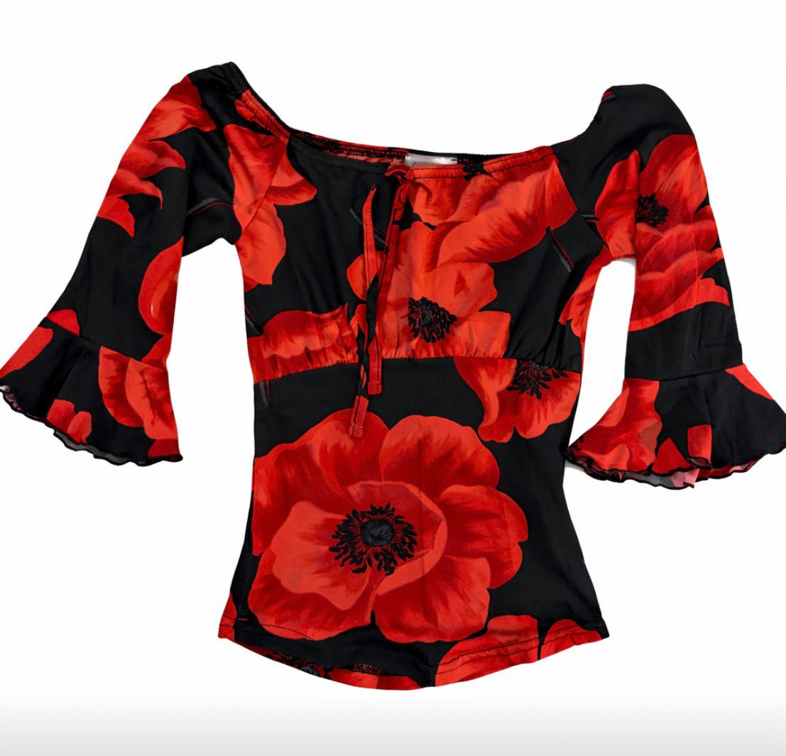 Rose Bustier Top