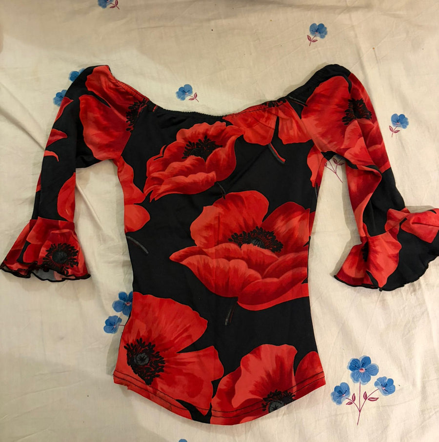 Rose Bustier Top